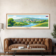 Cargar imagen en el visor de la galería, Chita Russia Travel Print Wall Art, Panoramic City Art, Travel Art, Wall Decor, Vacation Gift, Framed Canvas Print Or Metal Art
