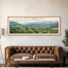 Load image into Gallery viewer, Eje Cafetero COUNTRY Travel Poster Print, Framed Canvas Print, COUNTRY Travel Art, Wood Framed Art, Wall Hanging, Home Decor