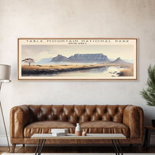 Carregar imagem no visualizador da galeria, Table Mountain Travel Print Wall Art, Travel Poster Print, Retro Style COUNTRY Home Decor, Wall Hanging, Travel Gift Idea, Unique Metal Art