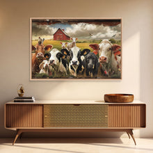 Carregar imagem no visualizador da galeria, Cute Farmhouse Animal Print, Window Art, Wall Art, Home Decor, Wall Decor, Cute Farmhouse Kitsch Living Room Art