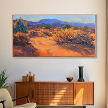 Carregar imagem no visualizador da galeria, Adorable cows at a red barn in the countryside, Framed Canvas Print, great for rustic living room, farmhouse wall decor art