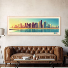 Carregar imagem no visualizador da galeria, Adama, Ethiopia Panoramic Travel Poster Canvas Print, Adama, Ethiopia Painting, Ethiopia Art, Adama Panoramic Travel Art, Travel Painting
