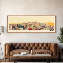 Load image into Gallery viewer, Andulo, Angola Travel Poster Panoramic Canvas Print, Andulo, Angola Painting, Angola Art, Andulo Travel Art, Guest Room Painting