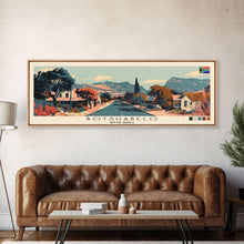 Load image into Gallery viewer, Botshabelo, South Africa Panoramic Canvas Print, Botshabelo, South Africa Painting, South Africa Art, Botshabelo Travel Poster, Travel Art, Guest Room Painting
