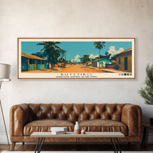 Carregar imagem no visualizador da galeria, Butembo, Congo Panoramic Canvas Print, Butembo, Congo Painting, Congo Art, Butembo Travel Poster, Travel Art, Guest Room Painting