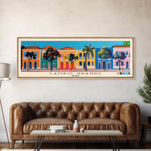 Carregar imagem no visualizador da galeria, Campo Grande, Brazil Panoramic Canvas Print, Campo Grande, Brazil Painting, Brazil Art, Campo Grande Travel Poster, Travel Art, Guest Room Painting