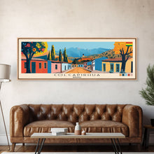 Cargar imagen en el visor de la galería, Colcapirhua, Bolivia Panoramic Canvas Print, Colcapirhua, Bolivia Painting, Bolivia Art, Colcapirhua Travel Poster, Travel Art, Housewarming Gift