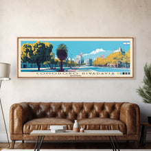 Cargar imagen en el visor de la galería, Comodoro Rivadavia, Argentina Panoramic Canvas Print, Comodoro Rivadavia, Argentina Painting, Argentina Art, Comodoro Rivadavia Travel Poster, Travel Art, Guest Room Painting