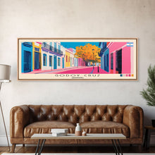 Carregar imagem no visualizador da galeria, Godoy Cruz, Argentina Panoramic Canvas Print, Godoy Cruz, Argentina Painting, Argentina Art, Godoy Cruz Travel Poster, Travel Art, Guest Room Painting