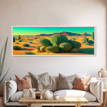 Load image into Gallery viewer, Desert Wall Art, Framed Canvas Print, Sahara Desert, Desert Image, Desert Horizon Art, Desert Abstract Art, Desert Canvas, Desert Art Work
