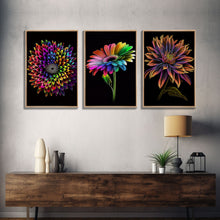 Load image into Gallery viewer, Botanical Canvas Print Set of 3 - Botanical Illustration - Botanical Art Print - Art Prints - Botanical Print Set of 3 - Botanical Wall Art