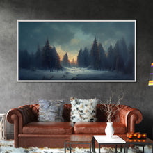 Load image into Gallery viewer, Dreamy Landscape Painting Canvas Print, country side, farmhouse decor, beautiful scenic wall art
