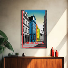 Load image into Gallery viewer, Belgium, Brussels, European Wall Art, City Wall Art, Travel Wall Print, Travel Poster, Travel Artwork, Travel Wall Art, Canvas Wall Print