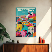 Carregar imagem no visualizador da galeria, Cape Town, South Africa Wall Art, Africa Travel Poster, Travel Wall Print, Travel Poster, Travel Wall Art, Canvas Wall Print