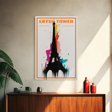 Carregar imagem no visualizador da galeria, France Travel Poster, Eiffel Tower Wall Art, Paris, Europe Wall Art, Travel Wall Print, Travel Poster, Travel Wall Art, Canvas Wall Print