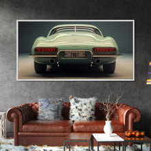Carregar imagem no visualizador da galeria, Automotive Art, Classic Car Wall Art, Car Print, Panoramic Art, Wall Art, Canvas Art, Landscape Art, Landscape Print, Car Lover Gift, Office