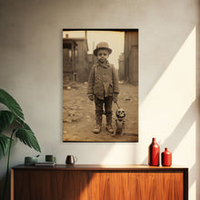 Load image into Gallery viewer, Creepy Wall Art, Skeleton Wall Art, Spooky Decor, Dark Fantasy, Horror Art, Canvas Print, Wall Art, Vertical Print, Home Decor, Wall Decor