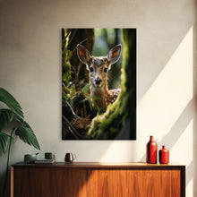 Load image into Gallery viewer, Deer Wall Art, Animal Wall Art, Wildlife Art, Canvas Print, Wall Art, Vertical Art, Country Home Decor, New Home Gift Ideas, RV Wall Decor