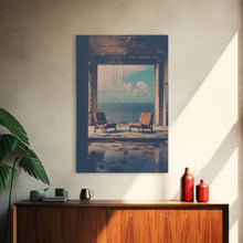 Carregar imagem no visualizador da galeria, Abandoned House, Scary Wall Art, Haunted House Art, Canvas Print, Wall Hanging, Portrait Art, Entryway Prints, Bookshelf Decor, Office Print