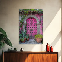 Cargar imagen en el visor de la galería, Change456 Architecture Print, 19th Century Architecture Photography, Mexico City Wall Art, Wood Framed Canvas Print