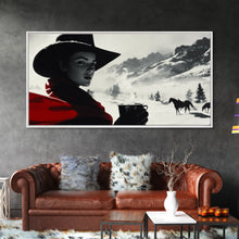 Cargar imagen en el visor de la galería, Cozy Cottage in Misty Autumn Countryside Framed Canvas Print, Perfect Rustic Artwork to Bring Warmth and Tranquility Into Your Home