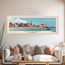 Carregar imagem no visualizador da galeria, Aldeburgh, United Kingdom Panoramic Print, Vacation Gift, United Kingdom Wall Art, Vacation Wall Art, Vacatation Memories, Beach Decor, Beach Or Lakehouse Art