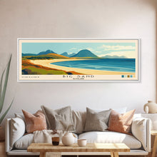 Load image into Gallery viewer, Big Sand, Scotland Panoramic Print, Vacation Gift, Scotland Wall Art, Vacation Wall Art, Vacatation Memories, Beach Decor, Beach Or Lakehouse Art