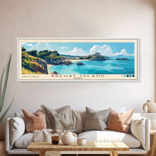 Load image into Gallery viewer, Bréhat Island, France Panoramic Print, Vacation Gift, France Wall Art, Vacation Wall Art, Vacatation Memories, Beach Decor, Beach Or Lakehouse Art
