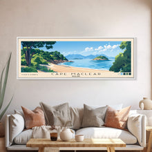 Carregar imagem no visualizador da galeria, Cape Maclear, Malawi Panoramic Print, Vacation Gift, Malawi Wall Art, Beach Painting, Beach Decor, Beach Or Lakehouse Art
