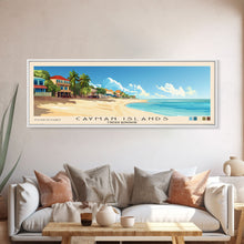 Cargar imagen en el visor de la galería, Cayman Islands, United Kingdom Panoramic Print, Vacation Gift, United Kingdom Wall Art, Vacation Wall Art, Vacatation Memories, Beach Decor, Beach Or Lakehouse Art