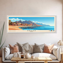 Load image into Gallery viewer, Dahab, Egypt Panoramic Print, Vacation Gift, Egypt Wall Art, Vacation Wall Art, Vacatation Memories, Beach Decor, Beach Or Lakehouse Art