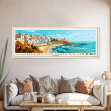 Carregar imagem no visualizador da galeria, Falaises d’El Marsa a Alger, Algeria Panoramic Print, Vacation Gift, Algeria Wall Art, Vacation Wall Art, Vacatation Memories, Beach Decor, Beach Or Lakehouse Art