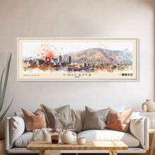 Load image into Gallery viewer, Chicama, Peru Watercolor Beach Print, Vacation Gift, Peru Wall Art, Beach Painting, Beach Decor, Beach Painting