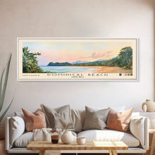 Load image into Gallery viewer, Dominical Beach, Costa Rica Watercolor Beach Print, Vacation Gift, Costa Rica Wall Art, Beach Painting, Beach Decor, Beach Painting