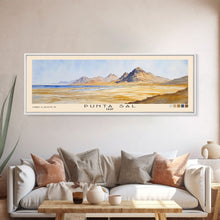 Load image into Gallery viewer, Punta Sal, Peru Watercolor Beach Print, Vacation Gift, Peru Wall Art, Beach Painting, Beach Decor, Beach Painting