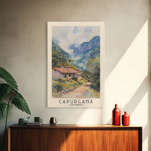 Carregar imagem no visualizador da galeria, Capurgana, Colombia Watercolor Beach Print, Vacation Gift, Colombia Wall Art, Framed Canvas Print, Framed Beach Painting