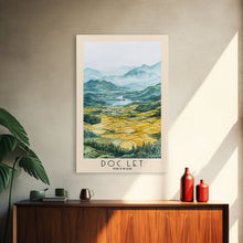 Load image into Gallery viewer, Doc Let, Vietnam Watercolor Print, Vacation Gift, Vietnam Wall Art, Beach Painting, Beach Decor, Large Wall Art, Wood Frame Art