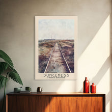 Load image into Gallery viewer, Dungeness, United Kingdom Watercolor Beach Print, Vacation Gift, United Kingdom Wall Art, Beach Painting, Beach Decor, Beach Painting