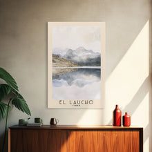 Load image into Gallery viewer, El Laucho, Chile Watercolor Print, Vacation Gift, Chile Wall Art, Beach Painting, Beach Decor, Large Wall Art, Wood Frame Art
