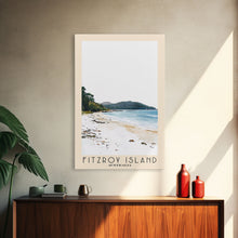 Load image into Gallery viewer, Fitzroy Island, Australia Watercolor Beach Print, Vacation Gift, Australia Wall Art, Beach Painting, Beach Decor, Beach Painting