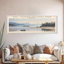 Carregar imagem no visualizador da galeria, Abel Tasman National Park Travel Poster Print, Framed Canvas Print, New Zealand Travel Art, Wood Framed Art, Wall Hanging, Home Decor