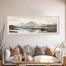 Cargar imagen en el visor de la galería, Connemara National Park Travel Print Wall Art, Travel Poster Print, Retro Style COUNTRY Home Decor, Wall Hanging, Travel Gift Idea, Unique Metal Art