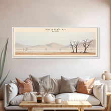 Load image into Gallery viewer, Deadvlei Travel Poster Print, Framed Canvas Wall Art, Metal Wall Art, COUNTRY art, Gift For Him, Travel Wall Art, Travel Lover Gift