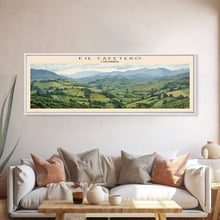 Load image into Gallery viewer, Eje Cafetero COUNTRY Travel Poster Print, Framed Canvas Print, COUNTRY Travel Art, Wood Framed Art, Wall Hanging, Home Decor