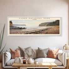 Carregar imagem no visualizador da galeria, Fundy National Park Travel Poster Print, Framed Canvas Wall Art, Metal Wall Art, COUNTRY art, Gift For Him, Travel Wall Art, Travel Lover Gift