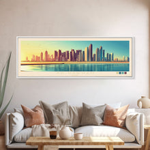 Carregar imagem no visualizador da galeria, Adama, Ethiopia Panoramic Travel Poster Canvas Print, Adama, Ethiopia Painting, Ethiopia Art, Adama Panoramic Travel Art, Travel Painting