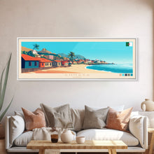 Load image into Gallery viewer, Annaba, Algeria Travel Poster Panoramic Canvas Print, Annaba, Algeria Painting, Algeria Art, Annaba Travel Art, Guest Room Painting