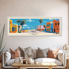 Carregar imagem no visualizador da galeria, Awdal, Somalia Panoramic Canvas Print, Awdal, Somalia Painting, Somalia Art, Awdal Travel Poster, Travel Art, Housewarming Gift