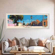 Load image into Gallery viewer, Benoni, South Africa Panoramic Canvas Print, Benoni, South Africa Painting, South Africa Art, Benoni Travel Poster, Travel Art, Housewarming Gift