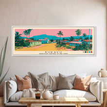 Cargar imagen en el visor de la galería, Bukavu, Congo Panoramic Canvas Print, Bukavu, Congo Painting, Congo Art, Bukavu Travel Poster, Travel Art, Living Room Painting
